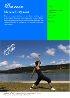 Performance de danse